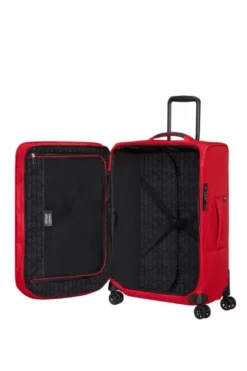 Samsonite Spark SNG Eco 67cm Medium Expandable 4-Wheel Suitcase -UK Suitcase Sales Shop 115761 7413 SPARK SNG ECO SPINNER 6724 EXP INTERIOR