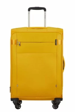 Samsonite Citybeat 66cm Medium Expandable Spinner Case -UK Suitcase Sales Shop 128831 1371 CITYBEAT SPINNER 6624 EXP FRONT