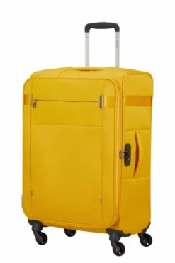 Samsonite Citybeat 66cm Medium Expandable Spinner Case -UK Suitcase Sales Shop 128831 1371 CITYBEAT SPINNER 6624 EXP FRONT34