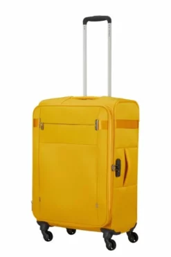Samsonite Citybeat 66cm Medium Expandable Spinner Case -UK Suitcase Sales Shop 128831 1371 CITYBEAT SPINNER 6624 EXP WHEELHANDLEFULL