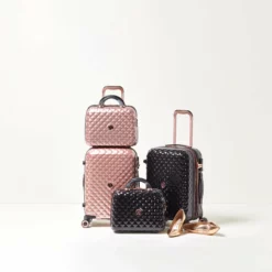 IT Luggage Glitzy - Vanity Case (Metallic Rose Gold) -UK Suitcase Sales Shop 16 5fc22ec7 22e8 49bc a7d6 8809b00144d6
