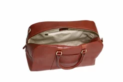 Felda Firenze Italian Leather Holdall 16 Felda Firenze Italian Leather Holdall -UK Suitcase Sales Shop 18810Cognac 5 scaled
