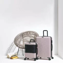 Attuned - 3pc Set (Pale Mauve) -UK Suitcase Sales Shop 1 e6a4ce9e 3439 40d3 9823 9e7b501a8a55