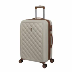 IT Luggage Cushion Lux - 3pc Set (Cream) -UK Suitcase Sales Shop 32622 HK16 1646A08CreamSSFrontpanel24.21in