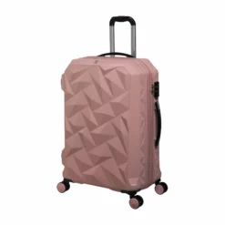 Ice Cap Plus - 3pc Set (Gossamer Pink) -UK Suitcase Sales Shop 32630 HK16 2528A08GossamerpinkSSFrontpanel25in 61b04296 3ce4 404a ab2a fbdb672816cb