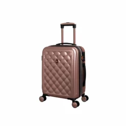 IT Luggage Cushion Lux - 3pc Set (Metallic Rose Gold) 10 IT Luggage Cushion Lux - 3pc Set (Metallic Rose Gold) -UK Suitcase Sales Shop 32631 HK16 1646A08MetallicrosegoldSSFrontpanel18.5incopy