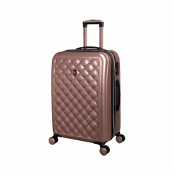 IT Luggage Cushion Lux - 3pc Set (Metallic Rose Gold) 9 IT Luggage Cushion Lux - 3pc Set (Metallic Rose Gold) -UK Suitcase Sales Shop 32631 HK16 1646A08MetallicrosegoldSSFrontpanel24.21incopy