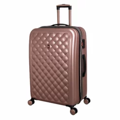 IT Luggage Cushion Lux - 3pc Set (Metallic Rose Gold) 8 IT Luggage Cushion Lux - 3pc Set (Metallic Rose Gold) -UK Suitcase Sales Shop 32631 HK16 1646A08MetallicrosegoldSSFrontpanel28.23incopy