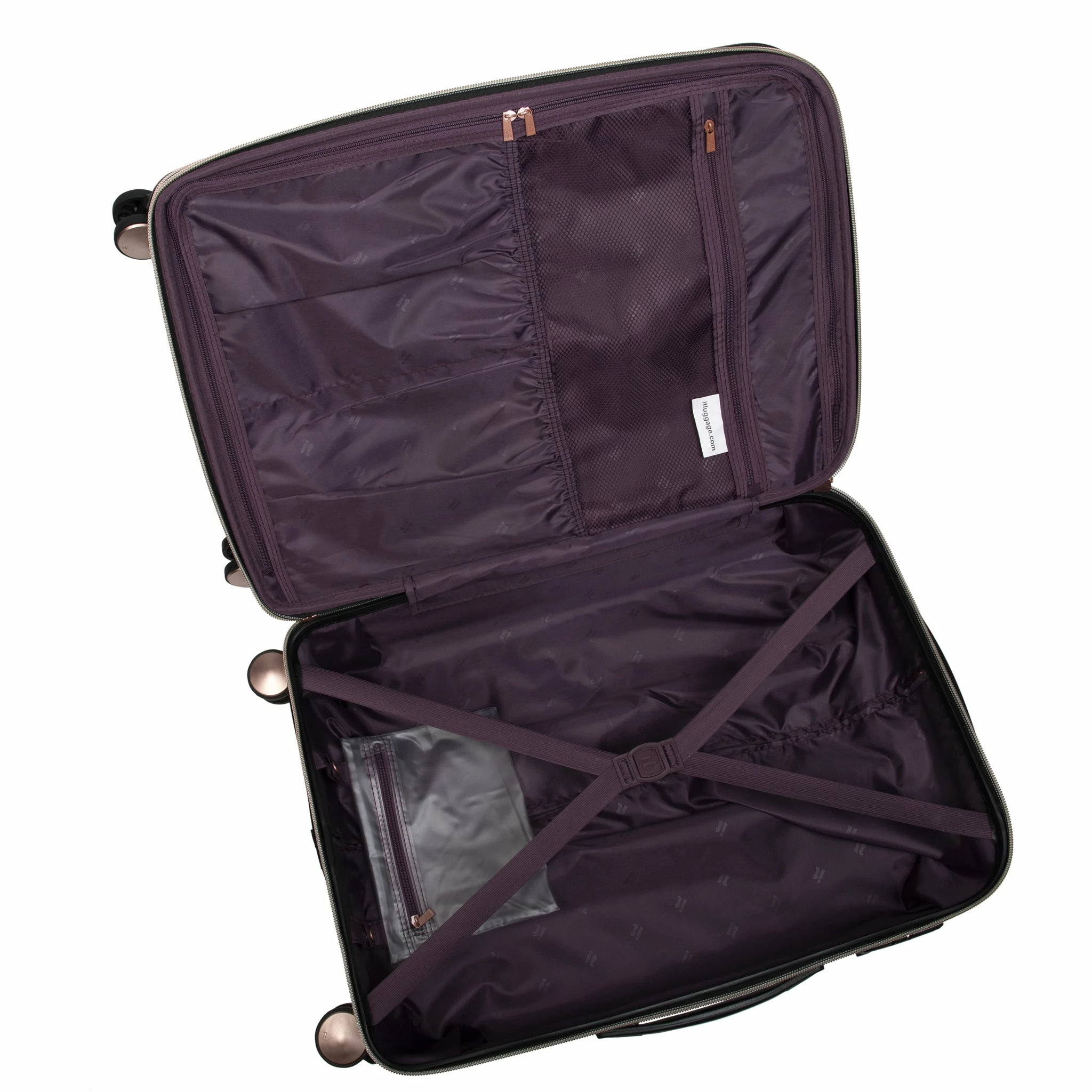 IT Luggage Cushion Lux - 3pc Set (Metallic Rose Gold) 6 IT Luggage Cushion Lux - 3pc Set (Metallic Rose Gold) - Image 6