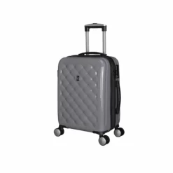 IT Luggage Cushion Lux - 3pc Set (Silver) -UK Suitcase Sales Shop 32631 HK16 1646A08Silver Aluminiumwhite SSFrontpanel18.5in
