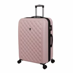 IT Luggage Cushion Lux - 3pc Set (Prada Pink) -UK Suitcase Sales Shop 32632 HK16 1646A08PradapinkwithblacktrimSSFrontpanel28.23incopy