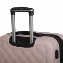 IT Luggage Cushion Lux - 3pc Set (Prada Pink) -UK Suitcase Sales Shop 32632 HK16 1646A08PradapinkwithblacktrimSSTrolley