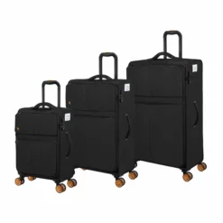 IT Luggage Lykke - 3pc Set (Black)