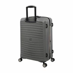 IT Luggage Eco-Protect - 3pc Set (Elephant Skin) 16 IT Luggage Eco-Protect - 3pc Set (Elephant Skin) -UK Suitcase Sales Shop 32759 UK16 2910E08GreyskinS735SSBackpanel