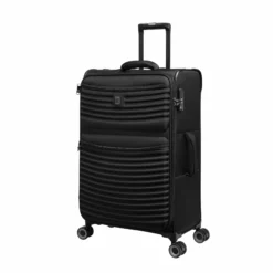 IT Luggage Precursor - 3pc Set (Black) -UK Suitcase Sales Shop 32769 HK12 2883B08BlackSSFrontpanel25in