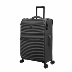IT Luggage Precursor - 3pc Set (Charcoal) 13 IT Luggage Precursor - 3pc Set (Charcoal) -UK Suitcase Sales Shop 32769 HK12 2883B08CharcoalSSFrontpanel25in