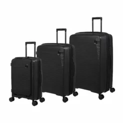 IT Luggage Spontaneous II - 3pc Set (Black)