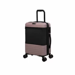 Attuned - 3pc Set (Pale Mauve) -UK Suitcase Sales Shop 32772 UK16 2620 08PalemauveSSFrontpanel18.5in