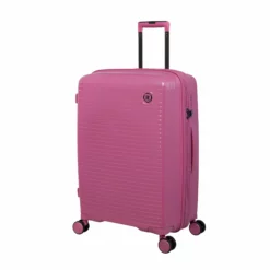 IT Luggage Spontaneous - 3pc Set (Azalea Pink) -UK Suitcase Sales Shop 32784 UK15 2881 08AzaleapinkSSFrontpanel24.5in