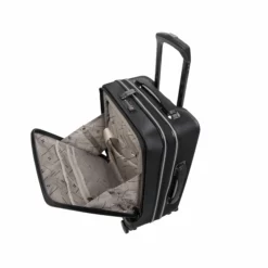 Rapidity - 3pc Set (Black) -UK Suitcase Sales Shop 32798 UK16 2911 08BlackSSFrontpanel18.5in 1 cabin