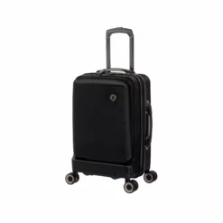 Rapidity - 3pc Set (Black) -UK Suitcase Sales Shop 32798 UK16 2911 08BlackSSFrontpanel18.5in
