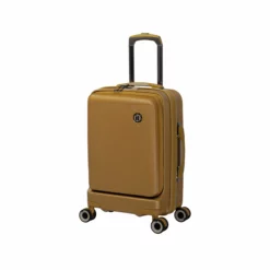 Rapidity - 3pc Set (Cuban Gold) -UK Suitcase Sales Shop 32798 UK16 2911 08CubangoldSSFrontpanel18.5in cabin