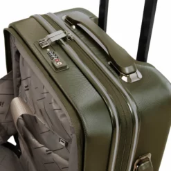 Rapidity - Cabin (Dark Olive) -UK Suitcase Sales Shop 32798 UK16 2911 08DarkoliveSSFrontpanel18.5in 1 zoom 2
