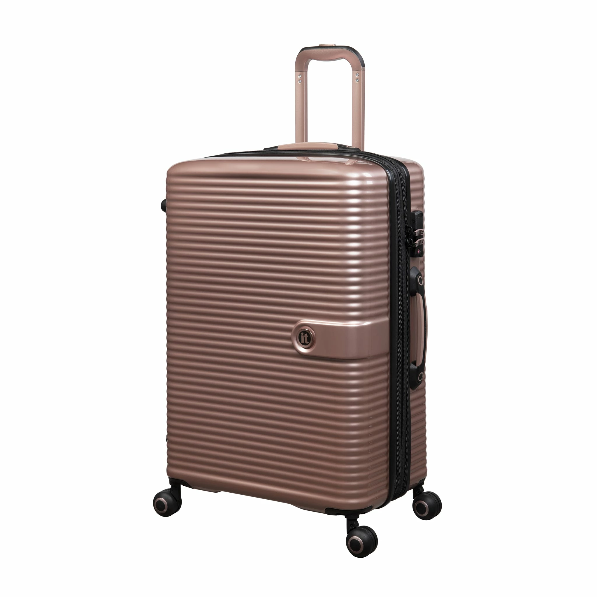 IT Luggage Helixian - 3pc Set (Metallic Rose Gold) 4 IT Luggage Helixian - 3pc Set (Metallic Rose Gold) - Image 4