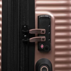 IT Luggage Helixian - 3pc Set (Metallic Rose Gold) 20 IT Luggage Helixian - 3pc Set (Metallic Rose Gold) -UK Suitcase Sales Shop 32898 UK16 2842 08MetallicrosegoldS397SSTSAlock