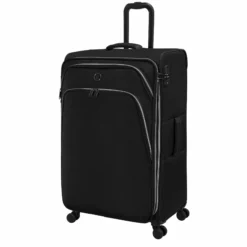 IT Luggage Trinary - 4pc Set (Black) 18 IT Luggage Trinary - 4pc Set (Black) -UK Suitcase Sales Shop 32909 UK12 2875 08BlackSSFrontpanel29in