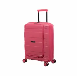 IT Luggage Momentous - 4-Piece Set (Calypso Coral) -UK Suitcase Sales Shop 32912 UK15 2886 08CalypsocoralSSFrontpanel19.5in