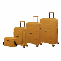 IT Luggage Momentous - Cabin (Mango Sorbet) -UK Suitcase Sales Shop 32912 UK15 2886 08MangosorbetSSFrontpanel 04266df5 8506 41fb a621 344f9a2e4200