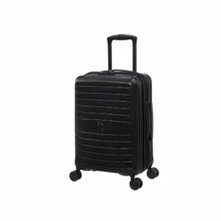 IT Luggage Eco-Protect - 4pc Set (Black) 15 IT Luggage Eco-Protect - 4pc Set (Black) -UK Suitcase Sales Shop 32913 UK16 2910E08BlackSSFrontpanel18.9in