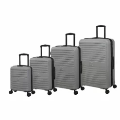 IT Luggage Eco-Protect - 4pc Set (Silver)