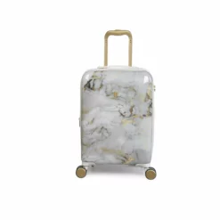 IT Luggage Sheen - 4pc Set (Gold Greyscale Marble) -UK Suitcase Sales Shop 32980 UK16 2269B08GoldgreyscalemarbleSSFrontpaneldirect18.9in