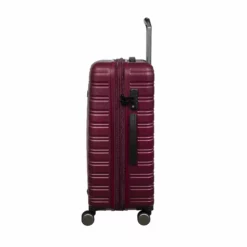 IT Luggage Fusional - 4pc Set (Dark Red) -UK Suitcase Sales Shop 32987A UK16 2920 08DarkredsS055SSSidewithsingleexpclosed