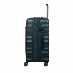 IT Luggage Fusional - 4pc Set (Mediterranean Green) -UK Suitcase Sales Shop 32987A UK16 2920 08MediterraneagreenS730SSSidewithsingleexpopen