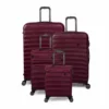 IT Luggage Fusional - 4pc Set (Dark Red)