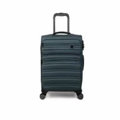 IT Luggage Fusional - 4pc Set (Mediterranean Green) -UK Suitcase Sales Shop 32987B UK12 2920 08MediterraneagreenS730SSFrontpaneldirectly19.4in