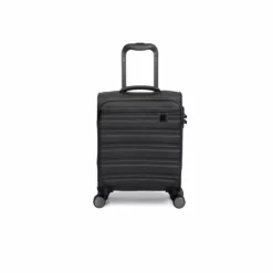IT Luggage Fusional - 4pc Set (Warm Charcoal) -UK Suitcase Sales Shop 32987B UK12 2920 08Warmcharcoal Magnet S561SSFrontpaneldirectly14.9in