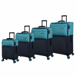 IT Luggage Duo-Tone - Cabin (Capri Breeze / Dress Blues) -UK Suitcase Sales Shop 33080 UK12 1519B08Capribreeze DressbluesSSFrontpanel cf2e8ee0 7cc3 47c1 a9c4 b3d376b50566