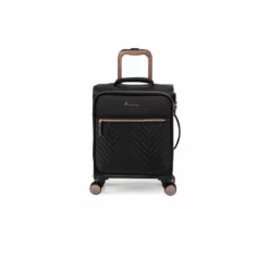 IT Luggage Bewitching - 5pc Set (Black) -UK Suitcase Sales Shop 33095 UK12 2686 08BlackSSFrontpaneldircetly15in