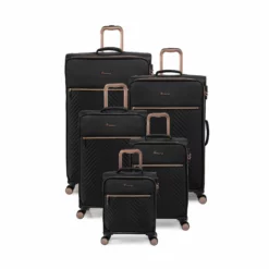 IT Luggage Bewitching - Underseat (Black) 16 IT Luggage Bewitching - Underseat (Black) -UK Suitcase Sales Shop 33095 UK12 2686 08BlackSSFrontpaneldircetlyset2 962d8626 ab59 40d7 a0c3 40c02c713377