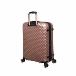 IT Luggage Glitzy - Large (Metallic Rose Gold) 11 IT Luggage Glitzy - Large (Metallic Rose Gold) -UK Suitcase Sales Shop 33109 UK16 2888A08MetallicrosegoldSSBackpanel b4ec377f 4e2e 4d4a 9a20 5cc61a55d64c