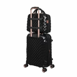 IT Luggage Glitzy - Vanity Case (Black) 13 IT Luggage Glitzy - Vanity Case (Black) -UK Suitcase Sales Shop 33109 UK16 2888A08 16 2888A15BlackSSBackpanel a59579ea 88ce 445b bae7 5cb02bf757b6