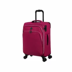 IT Luggage Trinary - Cabin (Viva Magenta) -UK Suitcase Sales Shop 33167 UK12 2875 08Magentablush Vivamagenta SSFrontpanel19.4in f687ed76 f0f9 4a8e ad1e ce995351f905