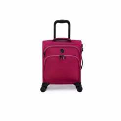 IT Luggage Trinary - 4pc Set (Viva Magenta) -UK Suitcase Sales Shop 33167 UK12 2875 08Magentablush Vivamagenta SSFrontpaneldirectly15in