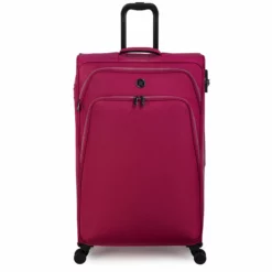 IT Luggage Trinary - 4pc Set (Viva Magenta) -UK Suitcase Sales Shop 33167 UK12 2875 08Magentablush Vivamagenta SSFrontpaneldirectly29in