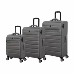 IT Luggage Census - Cabin (Grey Skin) -UK Suitcase Sales Shop 33170 UK12 3051 08GreyskinSSFrontpanel 3d6ffc0d 4557 4dfe 9601 b4d35ae1cdf3