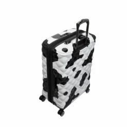 IT Luggage Indulging - Large (Moo Cow Print) 21 IT Luggage Indulging - Large (Moo Cow Print) -UK Suitcase Sales Shop 33198 UK16 3039A08Moocowblack whiterepeatprintSSBacktop f636c8e2 3794 40e1 ad26 90d331433134